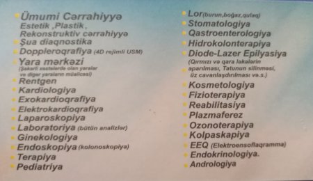 "VİMAY-MED" TİBB MƏRKƏZİ