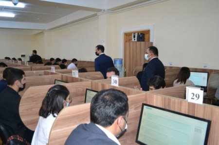 Prokurorluq orqanlarına qəbulla bağlı test imtahanı keçirilib - FOTO